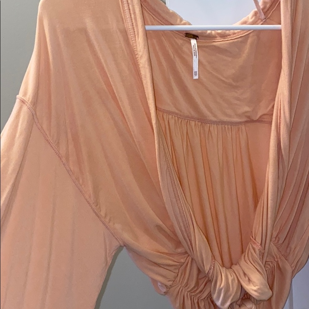 Free People pink top